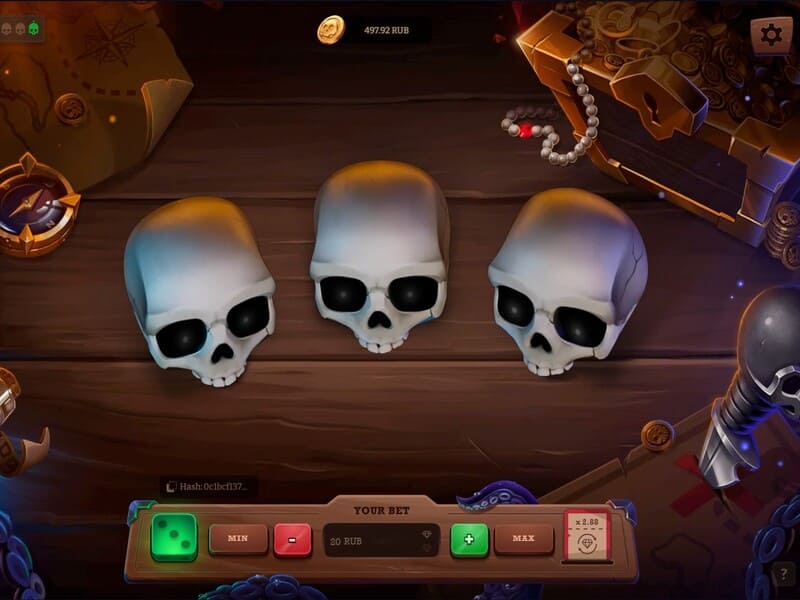 Kenmerken van het spel Brawl Pirates Kenmerken van het spel Brawl Pirates