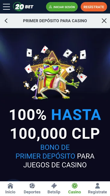 20bet casino welcome bonus