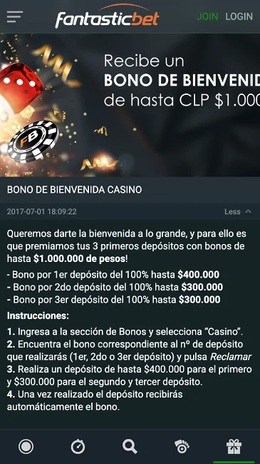 fantasticbet bonus casino